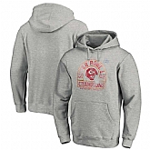 Kansas City Chiefs NFL Pro Line by Fanatics Branded Super Bowl LIV Champions Kickoff Pullover Hoodie Heather Gray,baseball caps,new era cap wholesale,wholesale hats
